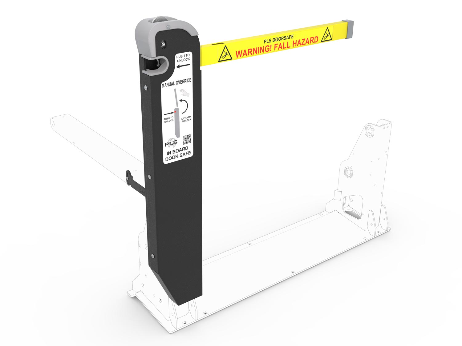 Wheelchair Lift Safety Rail